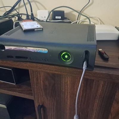 Consola de Videojuegos Microsoft Xbox 360 Elite Negra Probada Funcionando Foto 1 de 4