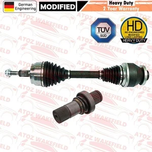 FÜR VW TRANSPORTER 2.5 TDI T5 VORDERACHSE LINKS LH ANTRIEBSWELLE + ACHSSTUMMEL GELENK HD - Bild 1 von 1
