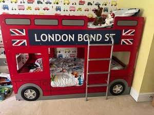 Julian Bowen London Bus Bunk Bed - Picture 1 of 4
