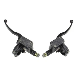 Bremshebel Set universal für 22mm Lenker Bremszylinder hydraulisch Bremspumpe - Bild 1 von 4