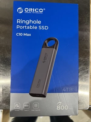 SSD portátil Orico C10 Max 4 TB Ringhole 800 MB/Sec Foto 1 de 4