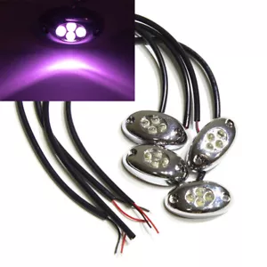 Luces interiores de acento rosa magenta de 12 V para tablero de automóvil camión iluminación adicional brillo - Imagen 1 de 3