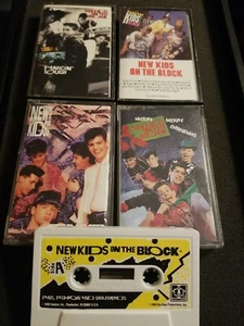 New Kids On The Block Cassette Tape Lot - Picture 1 of 7