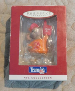 New Hallmark Keepsake Ornament NFL We're #1 New Orleans Saints, 1996, in Box - Picture 1 of 3