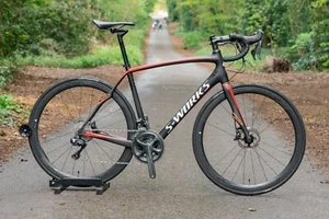 Specialized S Works Roubaix SL4 Di2 Disc Endurance Bike 56 cm grande ruota in carbonio - Foto 1 di 20