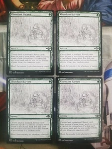 Abundant Harvest SKETCH 4x *$10 Off Every $35 Sale!* Magic MTG Card - MH2 - Picture 1 of 1