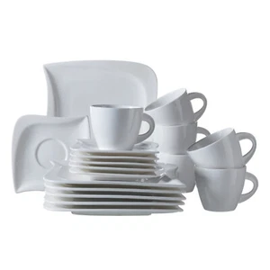 Mäser 921172 La Musica Kaffeeservice, weiß, für 6 Personen, elfenbein, 18-teilig - Bild 1 von 4