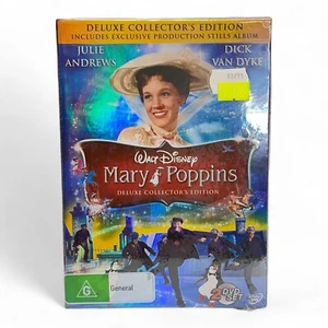 Mary Poppins Deluxe Collector's Edition DVD 2-Disc Julie Andrews New & sealed - Picture 1 of 2
