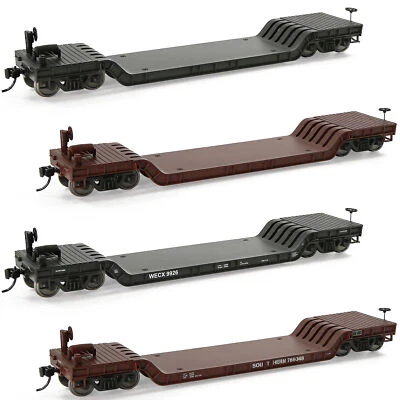 Evemodel Trains 1 Unit HO Scale 1:87 Depressed Center Flat Car C8770 - Image 1 of 4