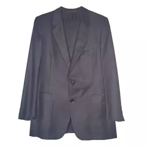GIEVES & HAWKES dunkelgrauer Anzug klassisch schwere Wolle Made in Italy Saville Row - Bild 1 von 17