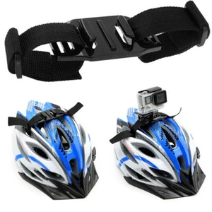 Supporto Fascia Cinghia regolabile casco MOTO BICI compatibile Gopro - Foto 1 di 7