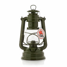 Olive Feuerhand Hurricane Lantern Storm Lamp Camping Lamp Paraffin Lamp