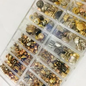3.0-7.0mm Assorted Watch Crown Head Upgrade Parts Repair Tools & Kits Watchmaker - Picture 1 of 12