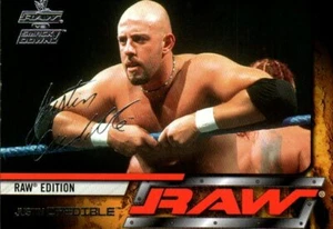 2002 Fleer WWE Raw vs. Smackdown Edition Wrestling Card #49 Justin Credible - Picture 1 of 2