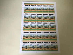 Nevis P.O. Class 5500 Locomotive Railway Train MNH full stamps sheet 49569 - Picture 1 of 4