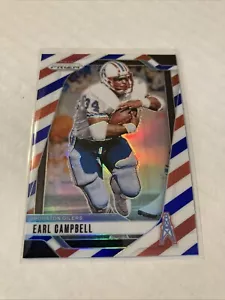 Prizm Football 2024 rojo blanco y azul #297 Earl Campbell Engrasadores - Imagen 1 de 1
