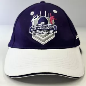 Fremantle Dockers AFL Fans & Community Mens Hat Cap Purple White Adjustable RARE - Bild 1 von 12