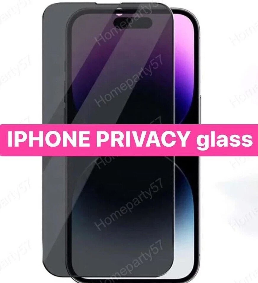 PROMAX Privacy iPhone Tempered Glass Screen Protector iPhone17 16 15 14 13 12 11Pro Max