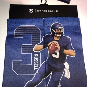 Strideline Seattle Seahawks Russell Wilson Action Socks - Picture 1 of 7