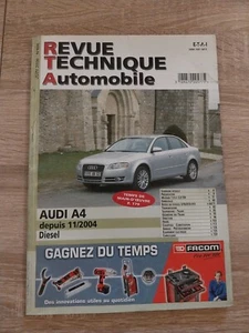 REVUE TECHNIQUE AUDI A4 1.9 2.0 TDi DIESEL S LINE MULTITRONIC AMBITION LUXE - Picture 1 of 18