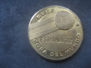 Medaglia Bronzo. Mondiale Di Calcio Spagna 82. Rovescio, Sedi Del Mondiale - Bild 1 von 2