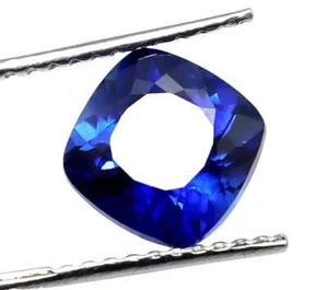 Zaffiro Blu Naturale Taglio Cuscino 7,10 Ct Perfetto Certificato Rara Gemma Sciolta - Foto 1 di 6