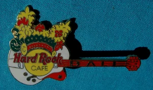 GUITARRA TOCADO BAILARINA CEREMONIAL VINTAGE BALI INDONESIA Hard Rock Café PIN - Imagen 1 de 1