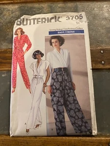 Nuevo Mono Butterick Misses Vintage Fácil Costura Patrón Talla 12 3705 - Imagen 1 de 2