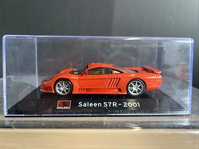 СУПЕРКАР PANINI - 2001 SALEEN S7R - МЕТАЛЛИЧЕСКИЙ ОРАНЖЕВЫЙ - масштаб 1/43 модель автомобиля - Изображение 1 из 4