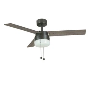 Hampton Bay Montgomery II 44 in. Indoor Oil Rubbed Bronze Ceiling Fan with Light - Picture 1 of 1