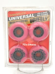 Vintage Variflex Universal Inline Skate Wheels 72X24MM - Picture 1 of 2