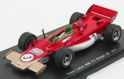 Spark S1765 Lotus 56B British GP 1971 Reine Wisell 1/43. With Decals. - Immagine 1 di 4