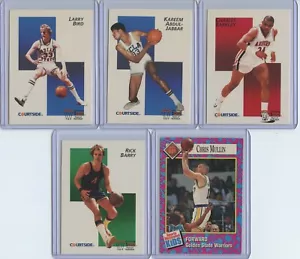 1992-1993 HOFs & Stars 5 Card Lot Inc. Bird, Abdul-Jabbar, Barkley, Barry - Bild 1 von 2