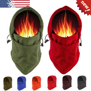 Thermal Balaclava Hood Winter Face Mask Head Cover for Cold Weather Neck Warmer - Picture 1 of 23