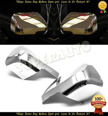 CAPAS DE ESPELHO CROMADAS COMPLETAS PARA 08-12 FORD ESCAPE-MAZDA-TRIBUTE-MERCURY-MARINER - Imagem 1 de 4