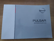 Nissan Pulsar Betriebsanleitung Bedienungsanleitung Handbuch 2015