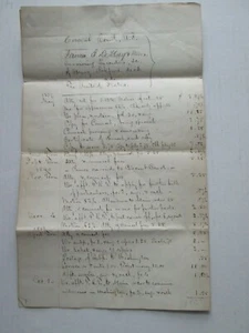 1839-1849 "COSTS" SOUTHERN DISTRICT NY CIRCUIT COURT, ECKFORD/UNITED STATES - Picture 1 of 8