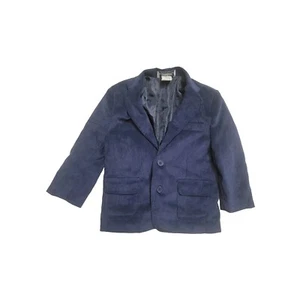 Gabriel Vintage Boys Blazer 4 T Navy Blue Curdoroy - Picture 1 of 3