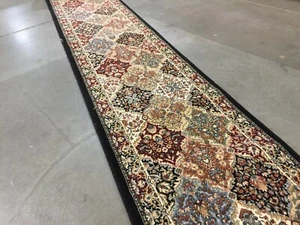 PREMIUM BELGIEN FLUR, TREPPENLÄUFER TEPPICH CARPET 26" BREIT, INDIVIDUELLE LÄNGE - Bild 1 von 9