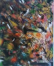 Large JULIE MEHRETU GHOSTHYMN Modern Abstract Art Print Collectible poster 2021