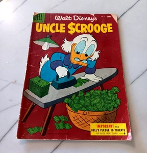 Golden Age Comic Book Walt Disney Uncle Scrooge # 11 3.0 GD/VG Condition 1955 - Picture 1 of 20