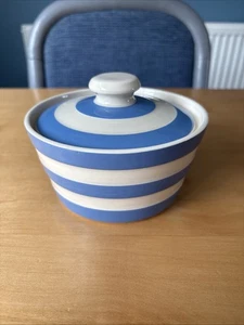 T G Green Cornishware Butter Dish - Picture 1 of 13