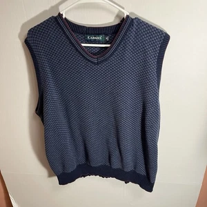 Vintage Carmel Golf Pullover Weste Herren Xl Made In Usa Grandpacore  - Bild 1 von 6