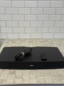 PROBADO CON CONTROL REMOTO Sistema de Sonido TV Bose Solo Modelo 410376 Negro con Cable PWR Leer - Imagen 1 de 13
