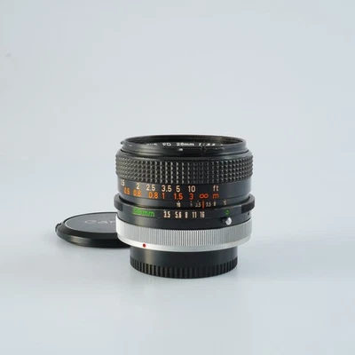 EXCELENTE Lente Canon FD 28mm F/3.5 S.C. "O" Prime Foto 1 de 4
