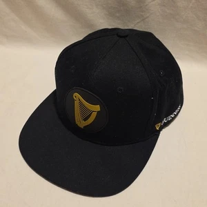 Guinness Snapback Hat – Made of More Black Adjustable Cap for Men – Beer Merch - Picture 1 of 7
