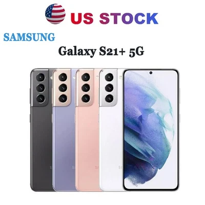 NEW Samsung Galaxy S21+ 5G G996U 256GB FULLY UNLOCKED AT&T Verizon Smartphone US - Image 1 of 4