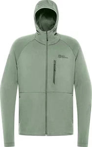 Jack Wolfskin Fleece-Hoodie Kolbenberg XL salbeigrün Kapuzenjacke Fleecejacke - Bild 1 von 4
