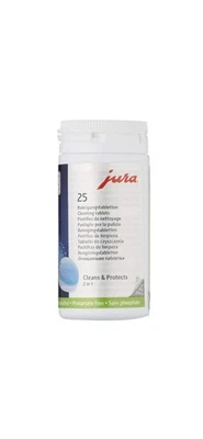Jura 2-Phase Cleaning Tablets for Fully Automatic Coffee Machines-25 Count - Image 1 of 3