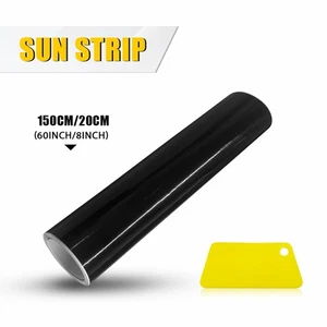 Sun Visor Strip Windshield Vinyl Banner Long Lasting Premium Blank Decal - Picture 1 of 10
